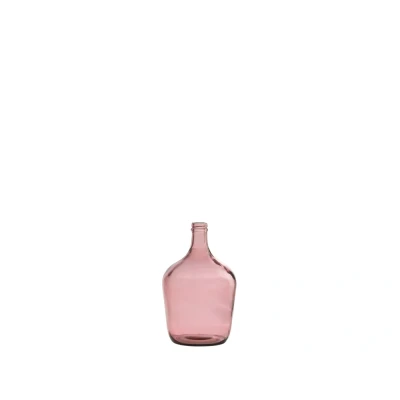 Afbeelding van J Line vaas Fles Terra glas small