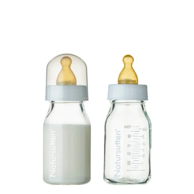 Afbeelding van Natursutten Flesvoeding 110Ml drinkfles set2 borosilicaatglas
