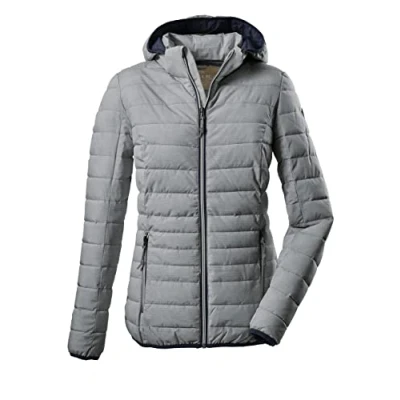 Afbeelding van GIGA by Killtec dames jas tussenjas padded 34313 Uyaka navy stripe maat 38
