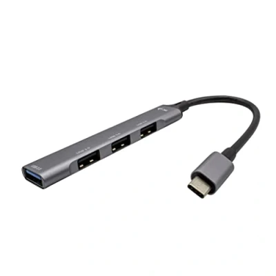 Afbeelding van Hub USB i Tec C31HUBMETALMINI4 metaal