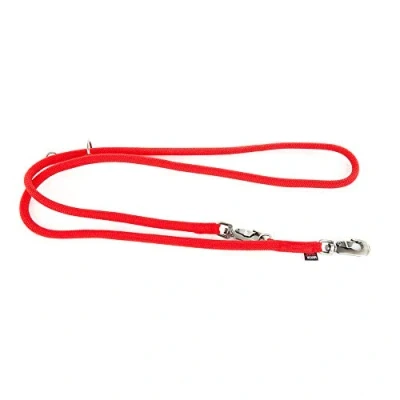 Afbeelding van Hondenriem multi nylon rond rood