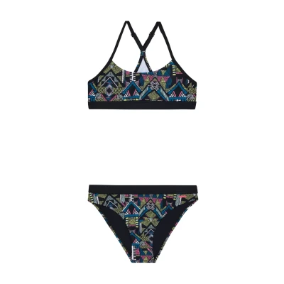Afbeelding van Protest Prtlosh Jr Bralette bikini set Meisjes Verstelbare bandjes Uitneembare vulling True Black