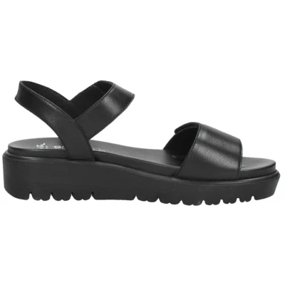Afbeelding van ara Bilbaos Sandalen, Dames, Maat: 39, Zwart Leer