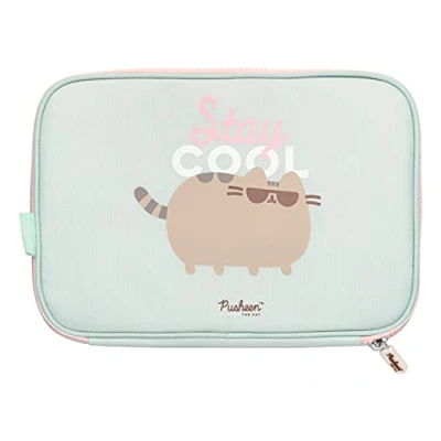 Afbeelding van Grupo Erik beschermhoes voor universele tablet Pusheen originele met ritssluiting apparaten tot 11 inch