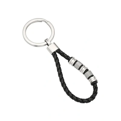 Afbeelding van Breil Wanderlust Sleutelhanger, Heren, Maat: One Size, Silver black