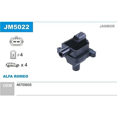 Afbeelding van JANMOR JM5022 Bobine ALFA ROMEO: GT, GTV, 156 Sportwagon
