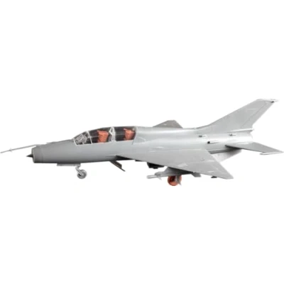 Afbeelding van 1:48 Trumpeter 02825 Mikoyan Gurevich MiG 21 Fishbed JJ 7A Trainer Plastic Modelbouwpakket