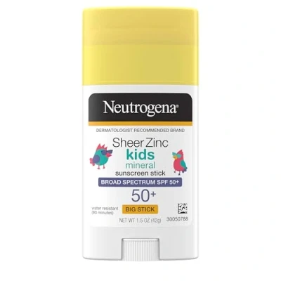 Afbeelding van Neutrogena Sheer Zinc Spf#50+ Kids Stick 1,5 oz (2 stuks)