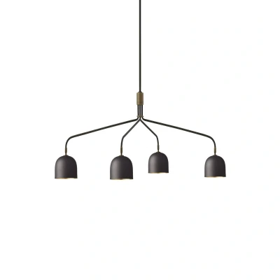 Afbeelding van Gubi Kroonluchter Howard 4 lamps 134x103 cm brons