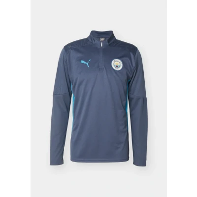 Afbeelding van Puma Manchester CITY Training 1/4 ZIP Fanartikel, Heren, Maat: Medium, Inky blue/magic blue