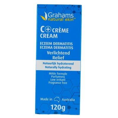 Afbeelding van Grahams C+ Eczeem &amp; Dermatitis Crème 120g