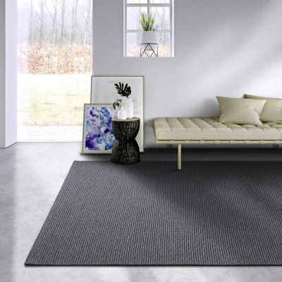 Afbeelding van Wollen vloerkleed Charles 200x290cm Zwart 123vloerkleed.nl is de online webshop voor vloerkleden en woonaccessoires.