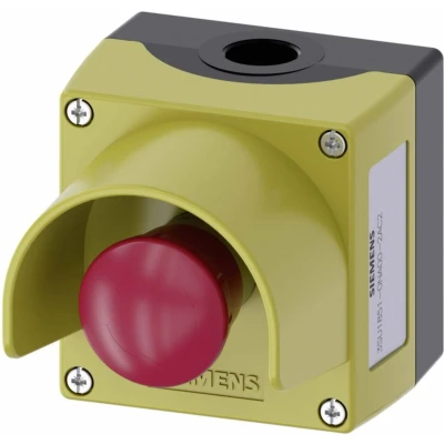 Afbeelding van Siemens 3SU1851 0NA00 2AC2 Behuizing Met beschermde kraag (l x b h) 89.4 85 112.5 mm Geel 1 stuk(s)