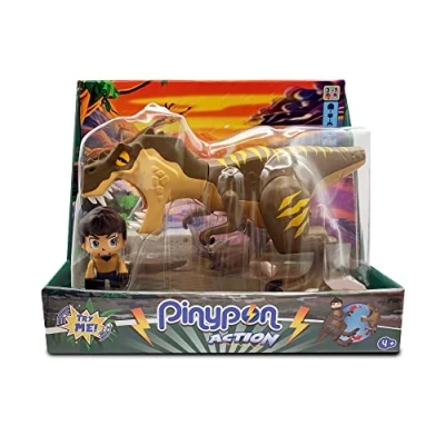 Afbeelding van Pinypon Action T Rex met zijn veelkleurige kleur, één maat (Famosa PNC26000)