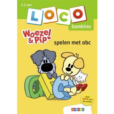 Image de Loco bambino Woezel &amp; Pip spelen met abc