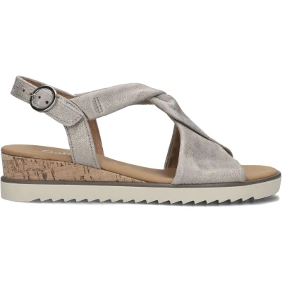 Afbeelding van Gabor 751.1 Sandalen Dames Taupe Maat 42