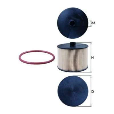 Image de Filtre à carburant knecht kx201d