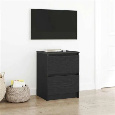 Afbeelding van vidaXL Tv meubel 40x35x54 cm spaanplaat zwart