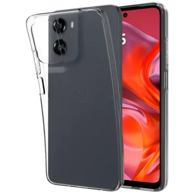 Afbeelding van Just in Case TPU Back Cover Transparant Motorola Moto E15