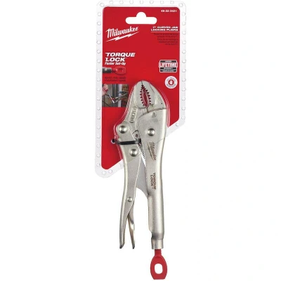 Afbeelding van MILWAUKEE 4932471732 TORQUE LOCK vergrendel klem 170 mm gebogen bek