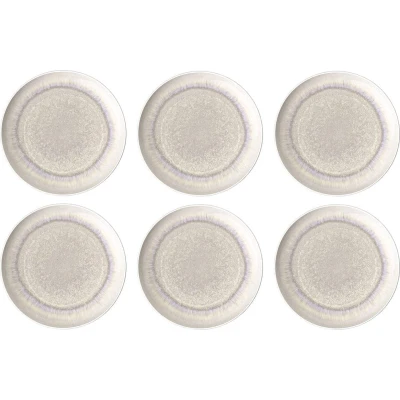 Afbeelding van Villeroy &amp; Boch Perlemor Sand Ontbijtbord 23,8 cm, Set van 6