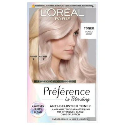 Image de L&#039;Oréal Paris Préférence Le Blonding Toner 02 Pearly Boost