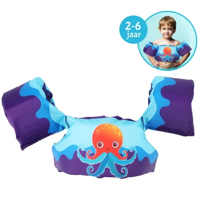 Afbeelding van Comfortpool Floaty Friends puddle jumper Octopus Kinderzwemvest Praktisch en comfortabel