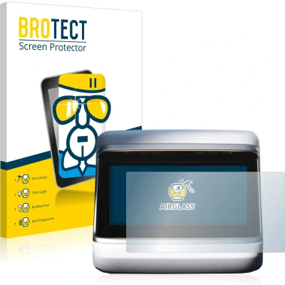 Afbeelding van BROTECT Screenprotector voor Tesla Model S Plaid 2023 (Achterdisplay) Folie Beschermfolie Beschermglas transparant