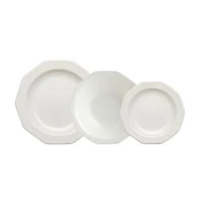 Afbeelding van Serviesset Queen&#039;s By Churchill Artic White Wit Keramisch 12 Onderdelen