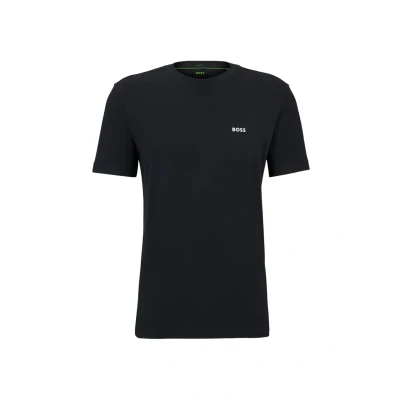 Afbeelding van BOSS TEE Tshirt basic, Heren, Maat: Large, Dark blue