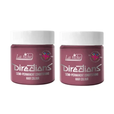 Image de La Riche Directions Lot de 2 pots coloration semi permanente Rose pastel 100 ml