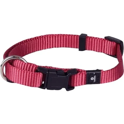 Afbeelding van Flamingo Ziggi Halsband Honden Kersenrood Xs 20 35cm 10mm 1st 127482