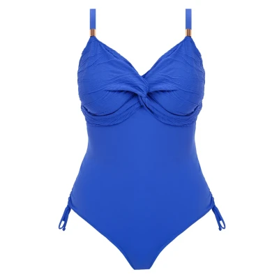 Afbeelding van Fantasie Beach Waves Badpak, Dames, Maat: 70E, Ultramarine