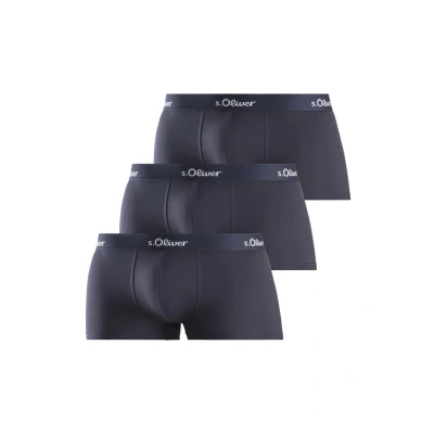 Afbeelding van s.Oliver Hipster Onderbroeken, Heren, Maat: Medium, Navy