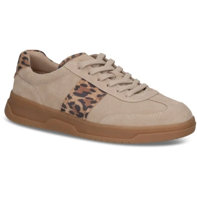 Afbeelding van Caprice Sneaker Sneakers laag, Dames, Maat: 41, Sand comb Schoenen