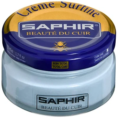 Afbeelding van Saphir Creme Surfine (schoenpoets) Fel Blauw