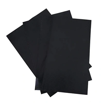 Afbeelding van opblaasbare boot reparatie kit, 3 stuks patch zwembad waterdicht pvc patches set voor kanovaren vlot (zwart)