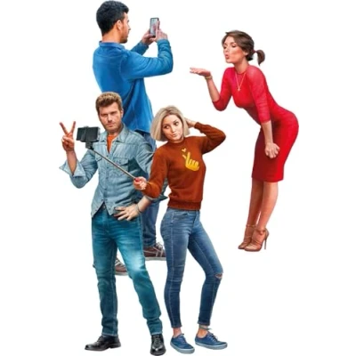 Afbeelding van 1:35 MiniArt 38087 Vakantiegangers 4 Figuren Plastic Modelbouwpakket
