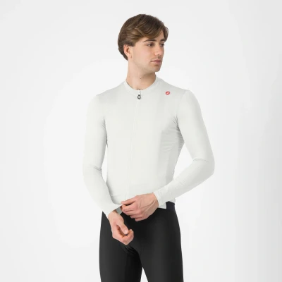 Afbeelding van Fietsshirt Castelli Espresso Ls maat L Wit