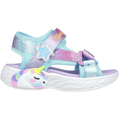 Afbeelding van Skechers Unicorn Dreams Sandalen purple/multicoloured voor kinderen, Maat: 22, Purple/multi coloured Polyester