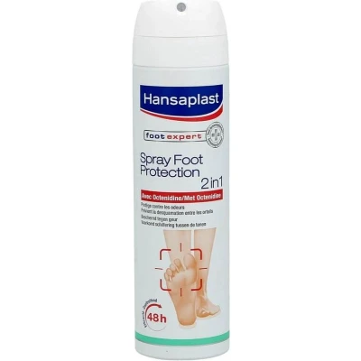 Afbeelding van Hansaplast Voeten Deodorant Spray 2in1 Protection 150 ml