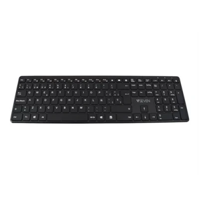 Afbeelding van Bluetooth Toetsenbord V7 KW550ESBT Qwerty Spaans Zwart