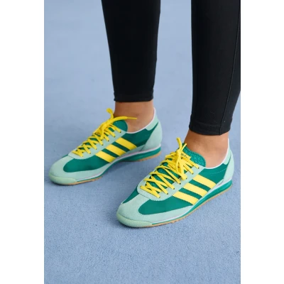 Afbeelding van adidas Originals Sneakers laag, Dames, Maat: 40 2/3, Active green/yellow/hazy green Leer en textiel