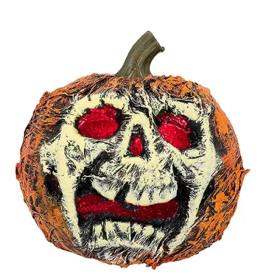 Afbeelding van Boland Knipperende pompoen (21 cm) Horror