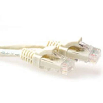 Afbeelding van ACT IB3220 U/UTP CAT6A Patchkabel Snagless RJ45 Connectoren Ivoor 20 meter