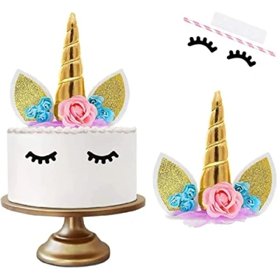 Afbeelding van CAM2 taartdecoratie, decoratie voor verjaardag, bruiloft, babyshower