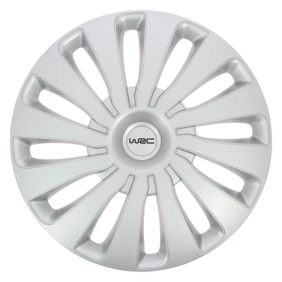 Afbeelding van WRC 007584 Wieldoppen 14 Zilver