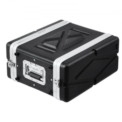 Image de VEVOR Mallette Rack 4U 317,5 mm Valise de Transport Coque en ABS avec Poignée