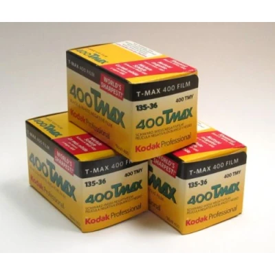 Afbeelding van Kodak PROFESSIONAL T MAX 400 FILM, ISO 400, 36 pic, 1 Pack zwart/wit film opnames