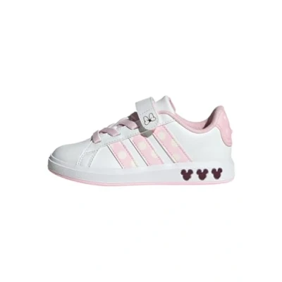 Afbeelding van adidas Sportswear Disney Minnie Mouse Grand Court Schoenen Kids Kinderen Wit 29